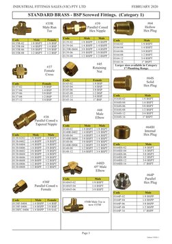 BSP Thread Dimensions and Fittings Guide | PDF | Pipe (Fluid Conveyance ...