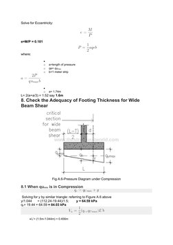 Cantilever Retaining Wall Design Example | PDF | Weight | Force