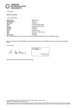 Interim Transcript for Sagar Timilsina | PDF | Computing | Computer Science