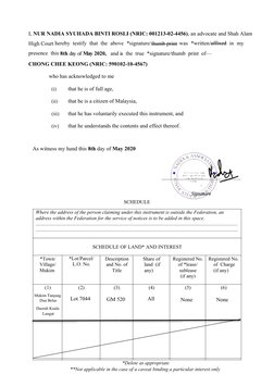 thumb print
I, NUR NADIA SYUHADA BINTI ROSLI (NRIC: 001213-02-4456), an advocate and Shah Alam 
High Court hereby testify tha