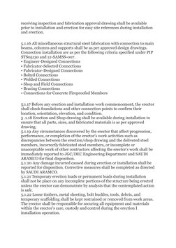 Steel Structures Installation Method Statement | PDF | Structural Steel ...