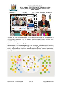 MODULE 4                      Sem: VIII               SUB: Product Design and Development 
Product Design and Development