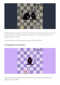 Patrones de Jaque Mate Guía Definitiva de Patrones de Mate en Ajedrez ...