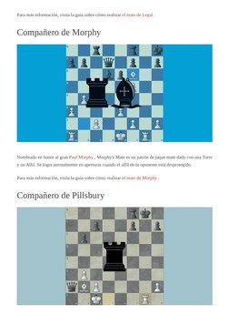 Patrones de Jaque Mate Guía Definitiva de Patrones de Mate en Ajedrez ...