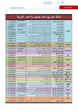 EL Husseiny's Essentials  
            BOOKSTORES 
 
 
