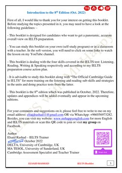 ELSAID RASHAD                                               IELTS Booklet
 
          
)
2
202
 .
Oct
( 
n
Editio
 
th
8