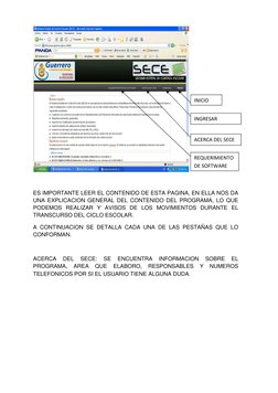 ES IMPORTANTE LEER EL CONTENIDO DE ESTA PAGINA, EN ELLA NOS DA 
UNA EXPLICACION GENERAL DEL CONTENIDO DEL PROGRAMA, LO QU