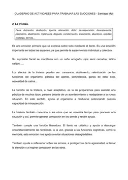 Actividades para Trabajar Emociones | PDF | Las emociones | Ira