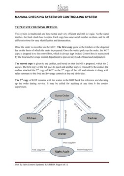 Triplicate Checks Hotel Sales Control & KOT Management | PDF | Business | Technology ...