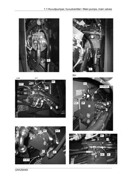 1.1 Huvudpumpar, huvudventiler / Main pumps, main valves