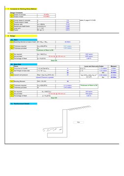 Inclined Retaining Wall RCC Design 4m | PDF