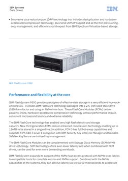 IBM FlashSystem 9500 Data Sheet | PDF