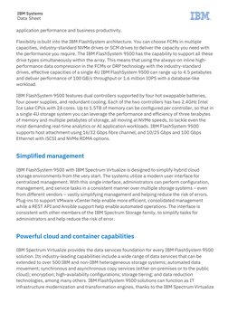 IBM FlashSystem 9500 Data Sheet | PDF