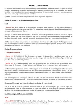 AFUERA LOS DISFRACES
Un disfraz es una vestimenta que se utiliza para simular que su portador es una persona distinta a la qu