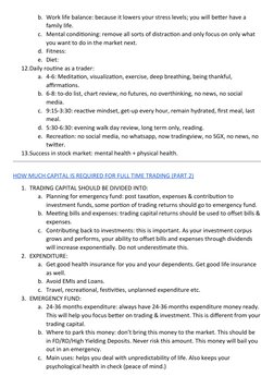 b. Work life balance: because it lowers your stress levels; you will better have a 
family life.
c. Mental conditioning: remo
