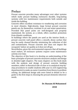 Preface 
Precast  concrete  provides  many  advantages  over  other  systems 
which  make  precast  building  enclosures  dur