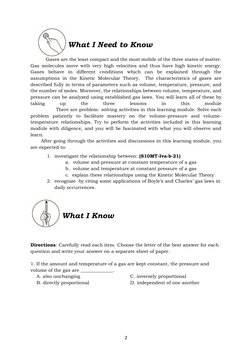 Understanding Gas Laws in Science 10 | PDF | Gases | Temperature