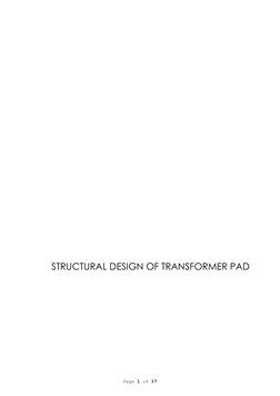 Transformer Pad Structural Design Guide | PDF | Concrete | Construction ...