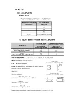 Cálculo de Dotación de Agua Potable | PDF | Agua | Consumo (economía)