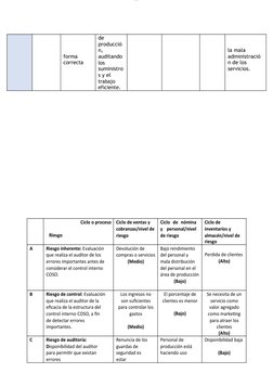 Matriz de Riesgos en Auditoría Financiera | PDF | Auditoría | Contralor