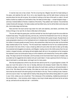 Task developed by Bonn Hatton, A.B. Paterson College, 2019 
 
6 
 
…………………………………………………………………………………………… 
It must be near one o