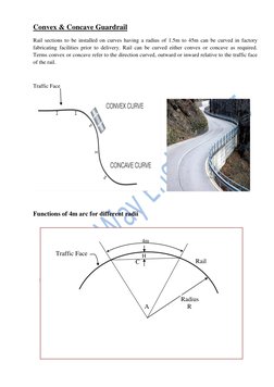 W-Beam Guardrail Installation Guide | PDF | Road | Manufactured Goods