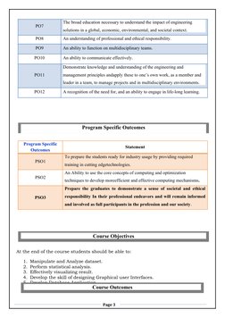 PO7
The broad education necessary to understand the impact of engineering 
solutions in a global, economic, environmental, an