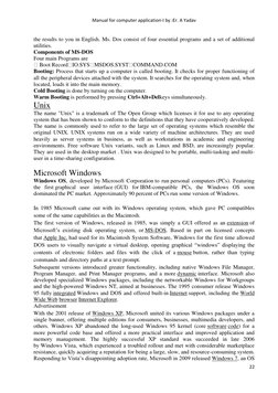 (https://www.britannica.com/technology/computer/Microsofts-Windows-operating-system#ref724641)Manual for computer applicatio