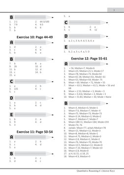 Grade 6 Quantitative Reasoning Answers | PDF | Mathematics | Elementary ...