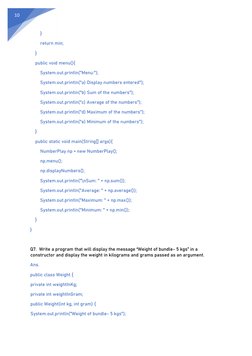 Java Practical Exam Questions and Solutions | PDF | Constructor (Object ...