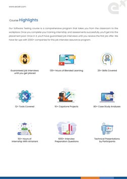 ExcelR Software Testing Course Overview | PDF | Relational Database ...