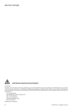 Iso 6722-2-2013 | PDF | Electrical Resistance And Conductance ...