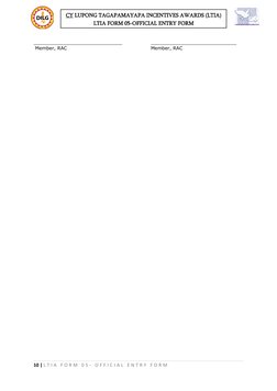 Ltia Form.pdf LTIA Performance Evaluation Forms | PDF