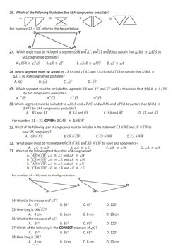 Grade 8 Math 3rd Quarter Exam Key | PDF
