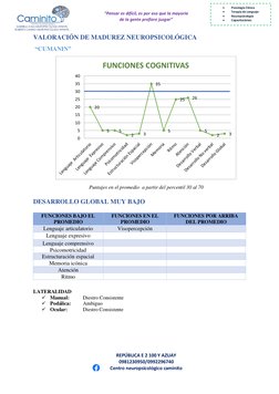 REPÚBLICA E 2 100 Y AZUAY 
0981230950/0992296740 
Centro neuropsicológico caminito 
 
• 
Psicología Clínica 
• 
Terapia de