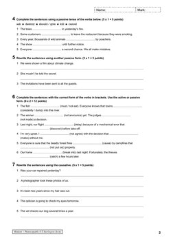 Mindset 1 Unit 6 Test Overview | PDF