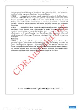 Engineers Australia CDR Sample PDF | PDF | Engineering | Australia