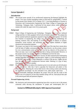 CDR Sample For EA | PDF | Engineering | Australia