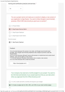 GCP Associate Cloud Engineer Exam Questions | PDF | Databases | Cloud ...
