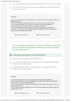 GCP Associate Cloud Engineer Exam Questions | PDF | Databases | Cloud ...
