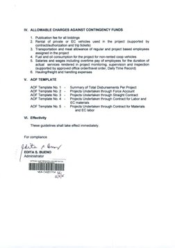 AOF Guidelines for Subsidy Projects | PDF | Employment | Fee