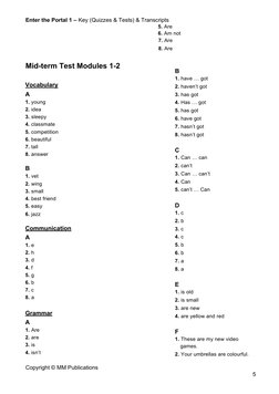 Enter The Portal 1 Key (Quizzes Tests) Transcripts | PDF | Quiz