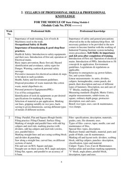Basic Fitter Basic Fitter Module-1 | PDF