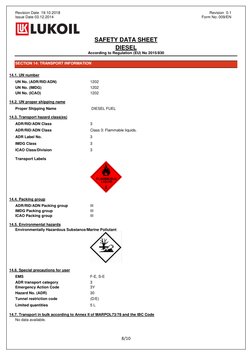 Diesel Sds Shell Diesel Fuel Safety Data Sheet 2023 | PDF | Dangerous Goods | Toxicity