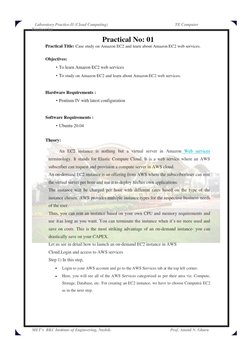 Cloud Computing Lab Manual PDF | PDF