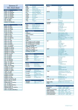 Siemens SCL Conversion Functions Guide | PDF | Data Type | Array Data ...