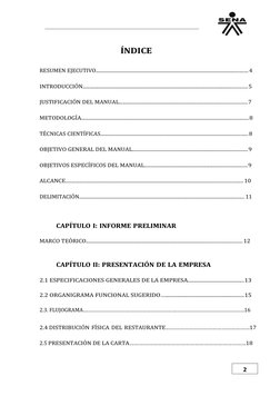 ÍNDICE
RESUMEN EJECUTIVO.....................................................................................................