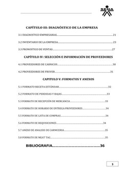 CAPÍTULO III: DIAGNÓSTICO DE LA EMPRESA
3.1 DIAGNOSTICO EMPRESARIAL….........................................................