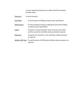 surveyor regarding existing service utilities ahead of excavation