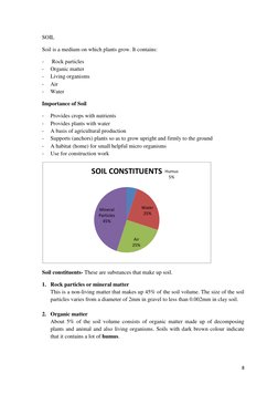 Standard 5 Agriculture Overview | PDF | Soil | Erosion